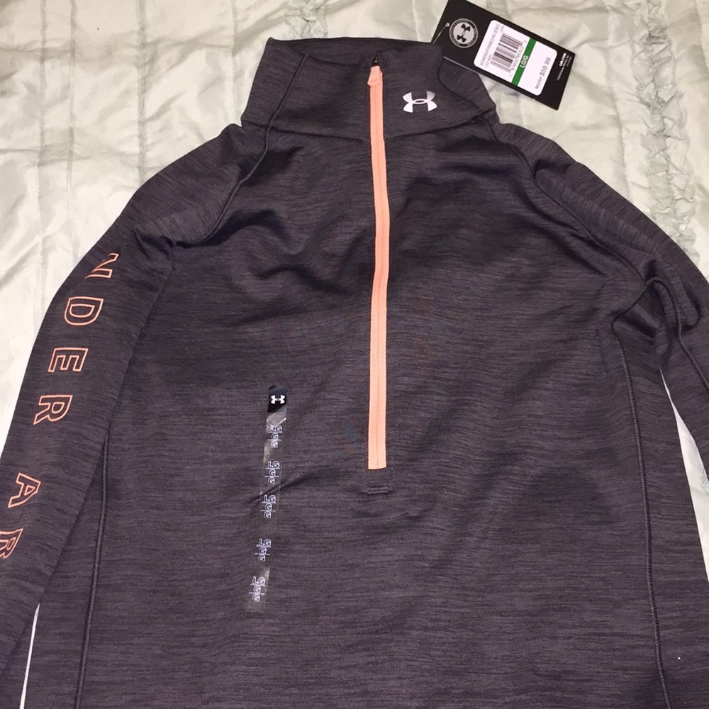 Under armour half zip up pullover jacket